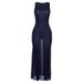 2025 Autumn Summer New European And American Style Cross-Border Women's Sexy Sheer Mesh Vacation Dress Evening Gown_ecoleips.com