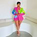 Women's Clothing S10755 sexy suit print shorts set_ecoleips.com