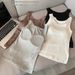 M-5XL Plus Size Modal Tank Top With Chest Pads For Women, Slim Fit Summer Camisole_ecoleips.com