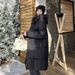 Women's Oversized Hooded Parka Coat – Thicken Winter Jacket With Pockets, Long Sleeve, Zip Front, Casual Outerwear (Black/Red/Khaki/Brown/Cream)_ecoleips.com