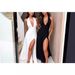 Summer Elegant Off-Shoulder Wrap Dress - Adjustable Waist Tie, Sexy Bodycon Midi Dress For Women, Milk Silk Fabric, Solid Color, S-XXL"_ecoleips.com