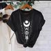 Women's Casual Round Neck Short Sleeve T-Shirt Multi-Color Style Simple Fashionable Sports Top Solid Printed Loose Fit_ecoleips.com