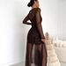 Women's Spring/Summer Sexy Mesh Trendy Prom Dress New_ecoleips.com