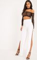 Suitable For All Seasons Fashion Recommended Side Slit Straight Leg Sexy Leg-Revealing Women's Pants INS_ecoleips.com