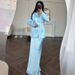 2025 Autumn/Winter European American Casual Design Loose-Fit Tie-Waist Fashionable Elegant Printed Blazer And Long Skirt_ecoleips.com