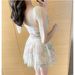 Korean Style Women's Swimsuit 2026 Trendy Sophisticated Fairy like Pure Alluring Design Conceals Tummy Slimming Effect_ecoleips.com