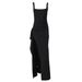 Women's Clothing Evening Dress Long Skirt Summer Fashion Sexy Suspenders Backless High Slit Dress_ecoleips.com