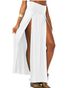 Trendy Women's Hot Sexy High-Waisted Skirt With Front Opening Long Floor-Length Dress_ecoleips.com