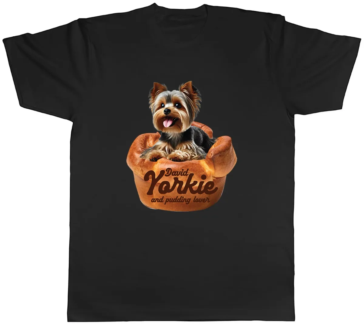 Women's T-Shirts Personalised Yorkie Yorkshire Terrier Pud Lover Mens T-Shirt Tee Gift Top_ecoleips.com