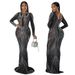 Women's Clothing Long Skirt Hot Diamond Backless Sexy Evening Dress_ecoleips.com