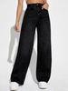 K New Denim Jeans For Women, Loose Straight Leg Pants_ecoleips.com