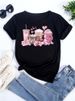 Summer European And American Cross-border Foreign Trade Wholesale T-shirts, Round-neck Casual Plus-size Loose_ecoleips.com