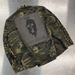 Women's Clothing Trendy Brand Military Green Camouflage Washed Old Jacket With Patch On The Back Lapel Long Sleeved Shirt For Men And Women Vibe Style_ecoleips.com