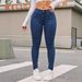 K Fashionable European And American Style New Tight Elastic Cropped Jeans_ecoleips.com