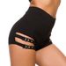 2025s 839#New Sexy Summer Elastic Black Shorts Hot Ultra Short Nightclub Women's Casual Pants_ecoleips.com