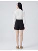 ZOEVA Large-size Suit Casual Pants Women's High-waisted Wide-leg Pants Spring And Summer Drape Versatile Loose A-word Shorts Show Long Legs_ecoleips.com