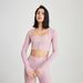 New Naked Yoga Shirt Long Sleeve Cardigan Slimming Ribbed Sports Top Women's Running Fitness Coat Hoodie_ecoleips.com