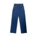Women's Clothing Versatile Jeans Retro High Waist Straight Pants Casual Jeans For Women_ecoleips.com