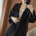 Women's Clothing Autumn And Winter Women's Woolen Coat Mid Length Korean Style Large Size Woolen Coat Loose And Slim Petite Woolen Coat_ecoleips.com