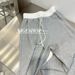Women's High-Waisted Color-Block Casual Pants Lazy Style Retro Sporty Straight Leg Sweatpants Loose Slimming New Spring Autumn_ecoleips.com