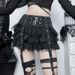 Summer New Women's Dark Fashion Trendsetter Short Skirt Sexy Slim Fit Cake Skirt for Women CF23443_ecoleips.com