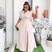 Women's Clothing Solid Color Lapel Sleeveless Workwear Slit Long Skirt Two Piece Suit_ecoleips.com
