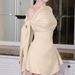 AD168 Fashionable Spring Sexy Style Private Wear For Ladies, Polyester One-Shoulder Asymmetrical Neck Ruffle Dress_ecoleips.com