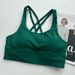 European And American Style Nude-feel Sports Bra, Feminine Cross-back Bra Medium-high Intensity Fitness Tank Top, Yoga_ecoleips.com