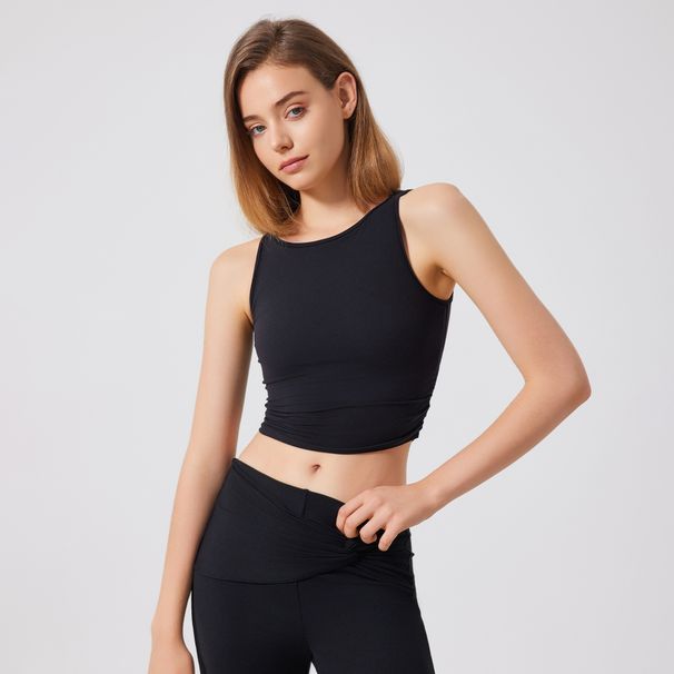 Seamless Yoga Sports Bra For Women - Breathable Nylon Workout Top, No Wire, Full Coverage, Lightweight & Comfortable For Running, Gym, Fitness_ecoleips.com