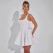 Women's Clothing Women's Sequined Halter Top Dress Style Bow Design Sweet Elegant Luxurious For Birthday Parties_ecoleips.com