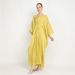 Verve M218#8 Colors Loose Batwing Sleeve Long Dress For Women Indonesian Malay Style Ladies Robe_ecoleips.com