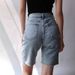 Women's Clothing Ripped Denim Shorts High Waist Black Loose Mid Length Pants Straight Five Point Pants_ecoleips.com