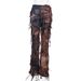 Women's Clothing Summer New Fashion Street Trend Personality Beggar Tassel Casual Trousers_ecoleips.com