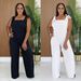 Women's Casual Striped Jumpsuit Wide Leg Fashion C7698 Strap Jumpsuit_ecoleips.com