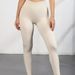 Women's Clothing High Waist Long Nude Yoga Pants Solid Color Breathable Running Sports Pants_ecoleips.com