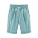 Plus Size Women's Summer Casual Trousers Five Point Loose Fit Modified Best Selling_ecoleips.com