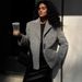 Women's Clothing Soft Oversized Lapel Fleece Coat Women's Long Sleeve Trench Coat Winter Fall Fashion Outerwear In Cream Pink Gray_ecoleips.com