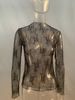 Women's Clothing See Through Lace Tops Mesh Multicolor Long Sleeve Bottoming Shirt Sexy Hotties_ecoleips.com