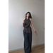 Elegant Swing Neck Halter Vest Top Fashionable Loose Fit Versatile Wide-Leg Casual Pants Women's Two-Piece Set_ecoleips.com