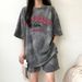 Women's Trendy Summer Sportswear Set Round Neck Casual Two Piece Outfit Short Sleeved Petite Style Export_ecoleips.com