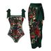 Aria Basics 2025 European And American Retro Foreign Trade Swimwear, Conservative One-piece Swimsuit For Women, Wholesale Mesh Long_ecoleips.com