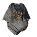 acid-washed Vintage T-shirt Street Style Hip Hop Punk Har_ecoleips.com