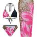 Aria Basics 2025 New European And American Foreign Trade Printed Triangle Cup Cover-Up Long Skirt Bikini Three-Piece Swimsuit For_ecoleips.com