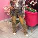 European And American Street Style Patchwork Multi-Pocket Jeans For Women, Trendy Straight-Leg Pants_ecoleips.com