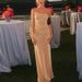 Talenza Strapless Glitter Long Dress Women's Sexy Fashion Backless Pleated Skinny Long Dress Glitter Luxury Party Evening Dress_ecoleips.com