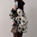 girl Dongdaemun 2025 Winter New Korean Style Thickened Warm Lamb Wool Single-Breasted Reversible Cotton Jacket Coat_ecoleips.com