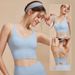 K Backless Yoga Vest, Women's Yoga Suit With Chest Cushion, Fitness Bra, Shock-absorbing Large Chest Display, Small Yoga Top_ecoleips.com