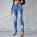 Women's Clothing Spring And Summer New Slim Fit Hip Leg Pants_ecoleips.com