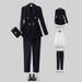 2025s Formal College Student Civil Servant Interview, Spring And Autumn Black Professional Suit, Female Suit_ecoleips.com