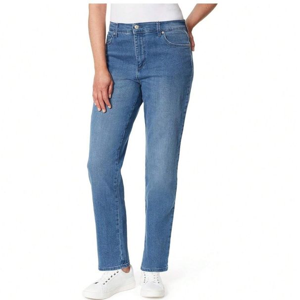 Aria Basics Foreign Trade Cross-border Supply, Direct Sales From Manufacturer, High-waisted Women's Denim Straight-leg Casual Pants,_ecoleips.com